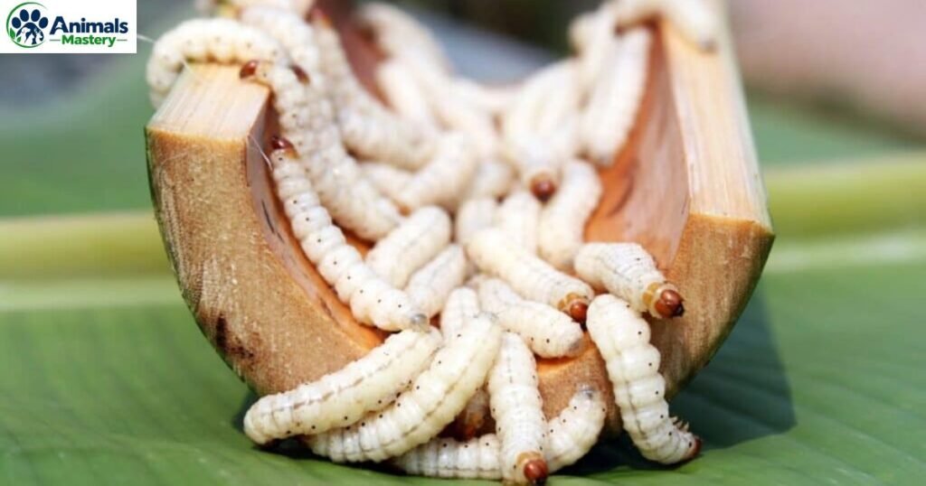 Bamboo-eating caterpillar