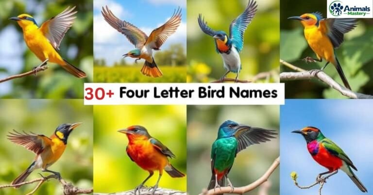 Birds with 4 Letters